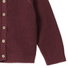 Mädchen Strickjacke mit Rippstruktur