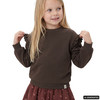 Mädchen Sweatshirt mit Rüschen