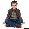 Jungen Flanellhemd mit Karo-Muster