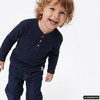 Jungen Barrel-Jeans aus Raw Denim