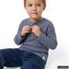 2 Jungen Langarmshirts aus Waffel-Piqué