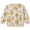 Jungen Sweatshirt mit Apfel-Print