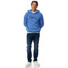 Herren Hoodie mit Flock-Print