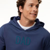 Herren Hoodie mit Flock-Print