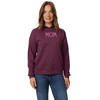 Damen Hoodie mit Flock-Print