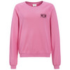 Damen Sweatshirt mit Flock-Print