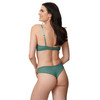 2 Damen Strings mit feiner Struktur