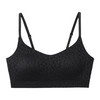 Damen Bustier mit Spitze schwarz