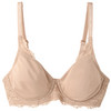 Damen Minimizer-BH mit Spitze beige