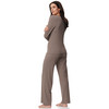 Damen Schlafanzug mit Ajour-Muster