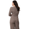Damen Schlafanzug mit Ajour-Muster