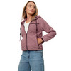 Damen Plüschjacke mit Kapuze