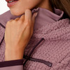 Damen Plüschjacke mit Kapuze