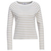 Damen Feinstrickpullover im Streifen-Look beige / creme