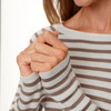 Damen Feinstrickpullover im Streifen-Look