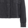 Damen Musselin-Bluse in Used-Optik