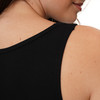 Damen Bustier-Top in Feinripp-Qualität