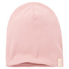 Mädchen Beanie mit Rippstruktur rosa