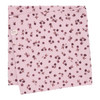 Mädchen Musselintuch mit Blümchen rosa / lila