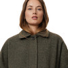 Damen Wollmantel mit Futter