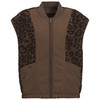 Damesvest met twee kanten en teddypluche