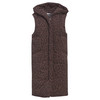 Damesvest met capuchon