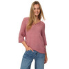 Damen Strickpullover mit kurzen Ärmeln