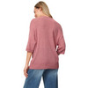 Damen Strickpullover mit kurzen Ärmeln