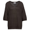 Damen Strickpullover mit kurzen Ärmeln
