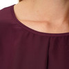 Damen Blusenshirt mit überschnittenen Ärmeln