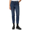 Damen Slim-Jeans mit Used-Waschung