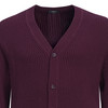 Herren Strickjacke aus Rippstrick