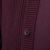 Herren Strickjacke aus Rippstrick