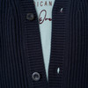 Herren Strickjacke aus Rippstrick