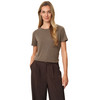 Damen T-Shirt im Basic-Look