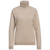 Damen Merino-Pullover mit Rollkragen beige