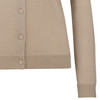Damen Merino-Strickjacke in Unifarben