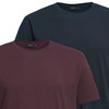 2 Herren T-Shirts mit Rundhalsausschnitt