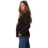 Damen Umstands-Strickjacke mit Bindegürtel