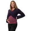 Damen Umstands-Pullover cropped