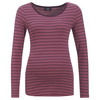 Damen Umstands-Langarmshirt im Ringel-Look