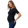 2 Damen Umstands-T-Shirts mit Stillfunktion