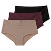 3 Damen Umstands-Slips aus Bio-Baumwolle