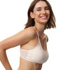 Damen Seamless-Bustier mit zarter Spitze