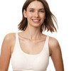 Damen Seamless-Bustier mit zarter Spitze