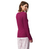 Damen Schlafshirt mit Rippstruktur