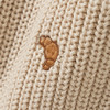 Baby Strickpullover mit Stickerei