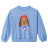 Kinder Sweatshirt mit Dackel-Print