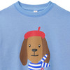 Kinder Sweatshirt mit Dackel-Print