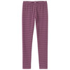 Mädchen Leggings mit Rippstruktur altrosa / dunkellila